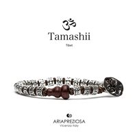 Bracciale Tamashii Ruota della Preghiera in Argento BHS924-S4 - BHS924-S4
